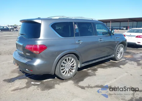2016 Infiniti Qx80 Limited z USA, uszkodzony, nr VIN JN8AZ2NE2G9127157
